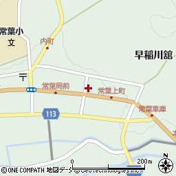 福島県田村市常葉町常葉上町84周辺の地図
