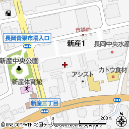 長岡青果食品商業協同組合周辺の地図