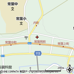 福島県田村市常葉町常葉上町71周辺の地図