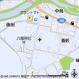 福島県田村市船引町船引四城内前29周辺の地図