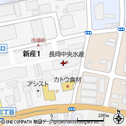 丸栄水産株式会社　仲買店周辺の地図