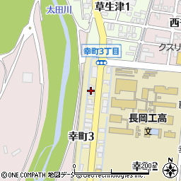 長岡麺業周辺の地図