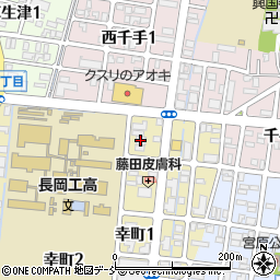 県立長岡工業高校同窓会長工会館（工業教育史料館）周辺の地図