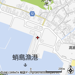石川県漁業協同組合すず支所　第三製氷施設周辺の地図