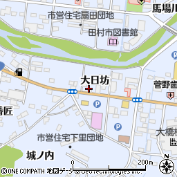 明光義塾田村教室周辺の地図