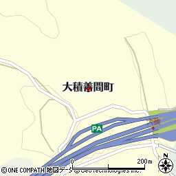 新潟県長岡市大積善間町周辺の地図