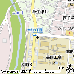 株式会社ジャノメ直営長岡支店周辺の地図