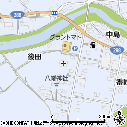 福島県田村市船引町船引四城内前113周辺の地図