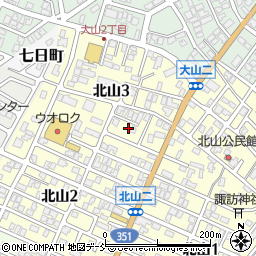 新潟県長岡市北山3丁目2342周辺の地図