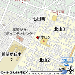 新潟県長岡市北山3丁目2349周辺の地図