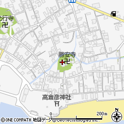 勝安寺周辺の地図