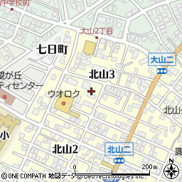 新潟県長岡市北山3丁目2343周辺の地図