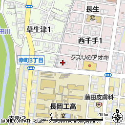 渡辺パイプ長岡周辺の地図