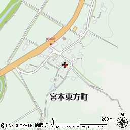 新潟県長岡市宮本東方町1204周辺の地図