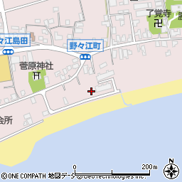 石川県珠洲市野々江町ワ周辺の地図