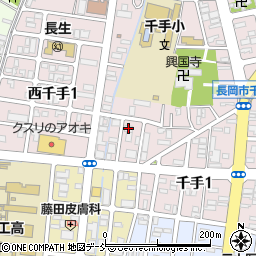 中越クリーンサービス長岡周辺の地図