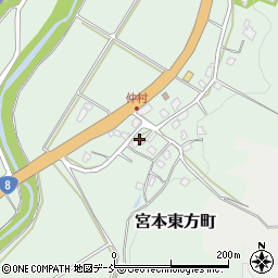 新潟県長岡市宮本東方町1194周辺の地図