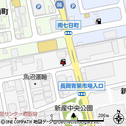 ＥＮＥＯＳ長岡新産ＳＳ周辺の地図