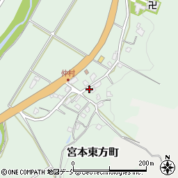 新潟県長岡市宮本東方町1197周辺の地図