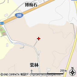福島県田村郡三春町栗林周辺の地図
