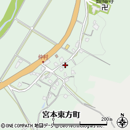 新潟県長岡市宮本東方町1198周辺の地図