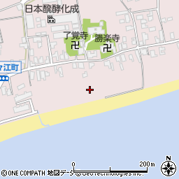 石川県珠洲市野々江町ヲ周辺の地図
