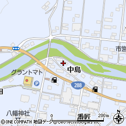 福島県田村市船引町船引中島周辺の地図