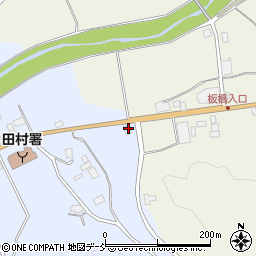 福島県田村市船引町船引三本椚周辺の地図