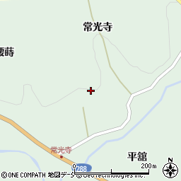 福島県田村市常葉町常葉常光寺周辺の地図