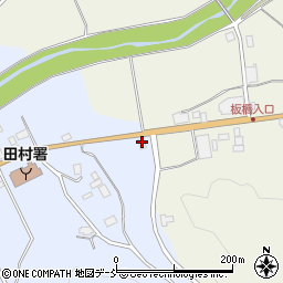 福島県田村市船引町船引（三本椚）周辺の地図