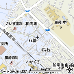 福島県田村市船引町船引（八幡）周辺の地図