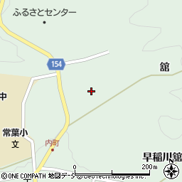 田村市役所　常葉保育所周辺の地図