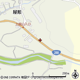 福島県田村市常葉町西向屋形119周辺の地図
