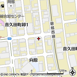 コクヨロジテム福島配送センター周辺の地図