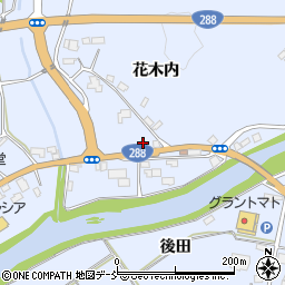 福島県田村市船引町船引花木内周辺の地図