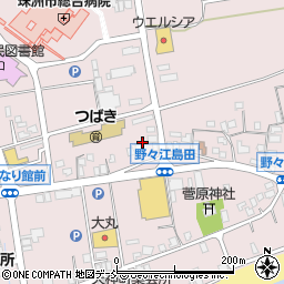 石川県珠洲市野々江町子周辺の地図