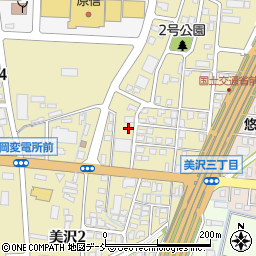 新潟県長岡市美沢3丁目102-2周辺の地図