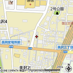 新潟県長岡市美沢3丁目651周辺の地図