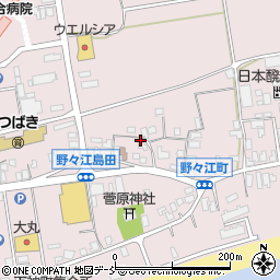 石川県珠洲市野々江町子18周辺の地図