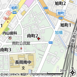 南町コーポ周辺の地図