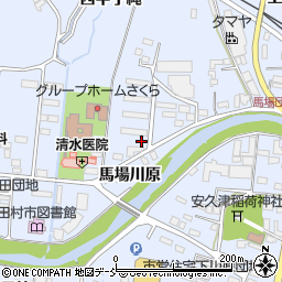 福島県田村市船引町船引馬場周辺の地図