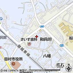 福島県田村市船引町船引下中田4周辺の地図