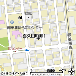 仙台山三郡山店周辺の地図