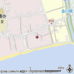 石川県珠洲市野々江町ハ周辺の地図