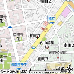 ローレルバンクマシン株式会社長岡駐在事務所周辺の地図