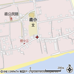 石川県珠洲市野々江町ニ周辺の地図