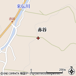 新潟県長岡市赤谷2227-4周辺の地図