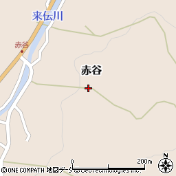 新潟県長岡市赤谷2227周辺の地図