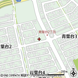 新潟県長岡市青葉台周辺の地図