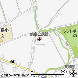 蛸島公民館周辺の地図
